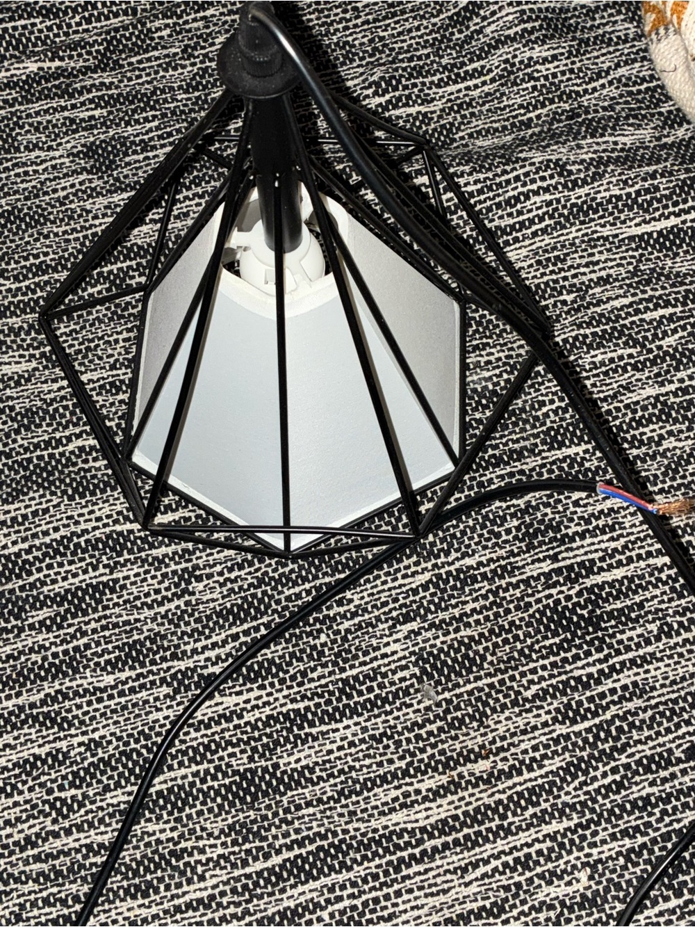 Geometric Metal Pendant Light